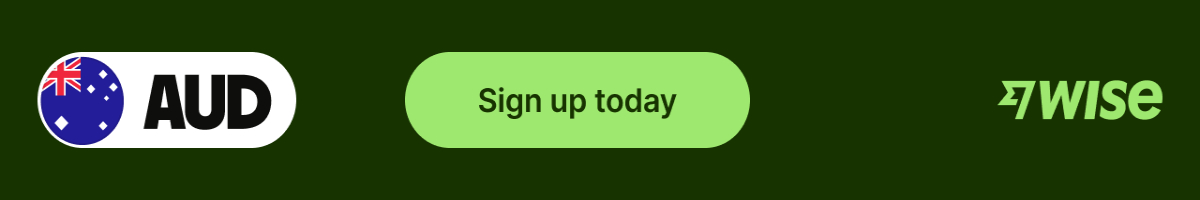 Sign up today at Wise